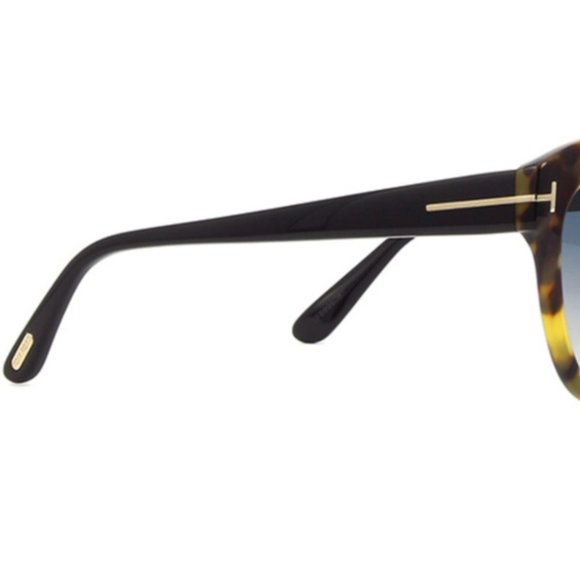NEW Tom Ford Livia 56MM oversize Cat Eye Sunglasses $600 main image 7